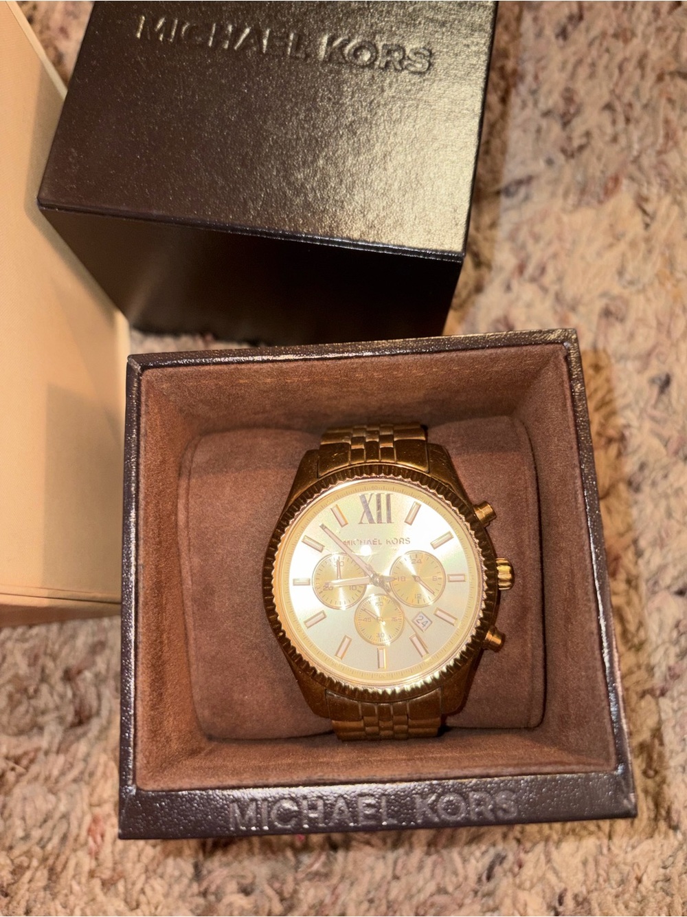 ✨Michael Kors Gold-Tone Watch✨🎄 - Picture 3 of 7